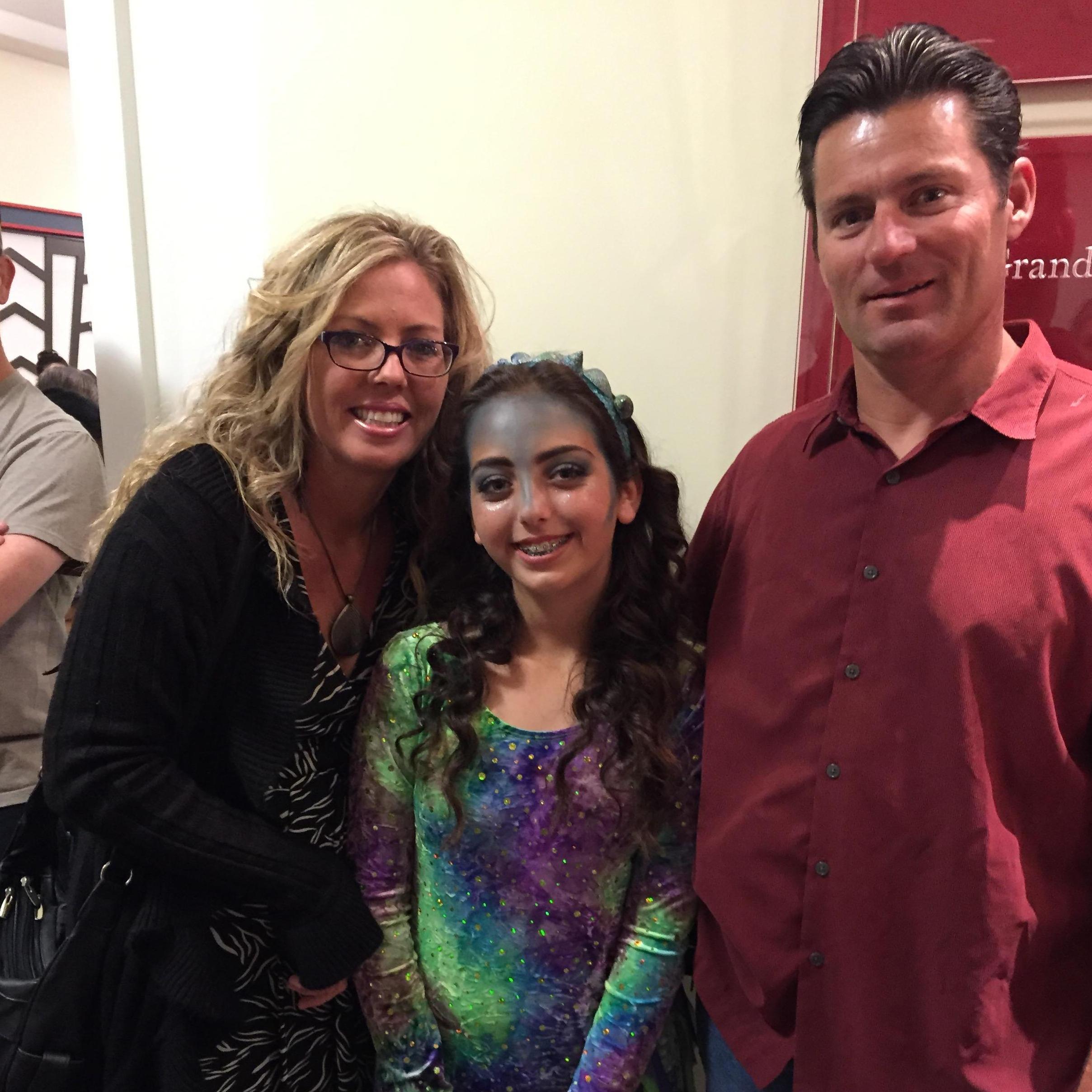 Having Brian come into Denise & Kate's life has been so special. This was taken after Kate's performance in The Little Mermaid Jr. - May of 2015