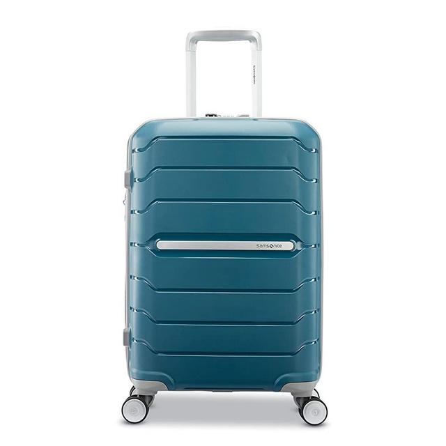 Samsonite Freeform Hardside Expandable with Double Spinner Wheels, Carry-On 21-Inch, Dark Teal