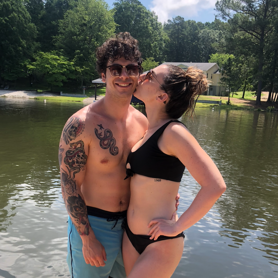 June 2020- They took a trip back to Lake Gaston, NC where they had fallen in love back in August of 2018.