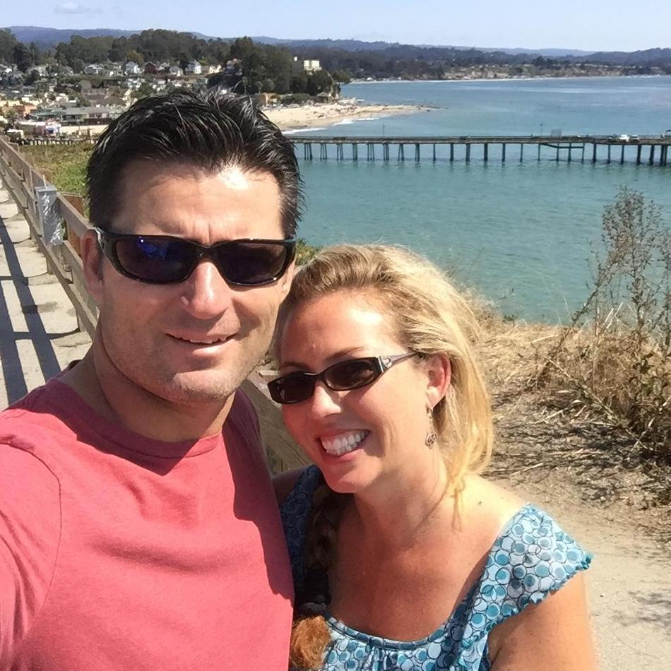 After only a little over a month, Brian invited Denise to enjoy Capitola, CA - September of 2014