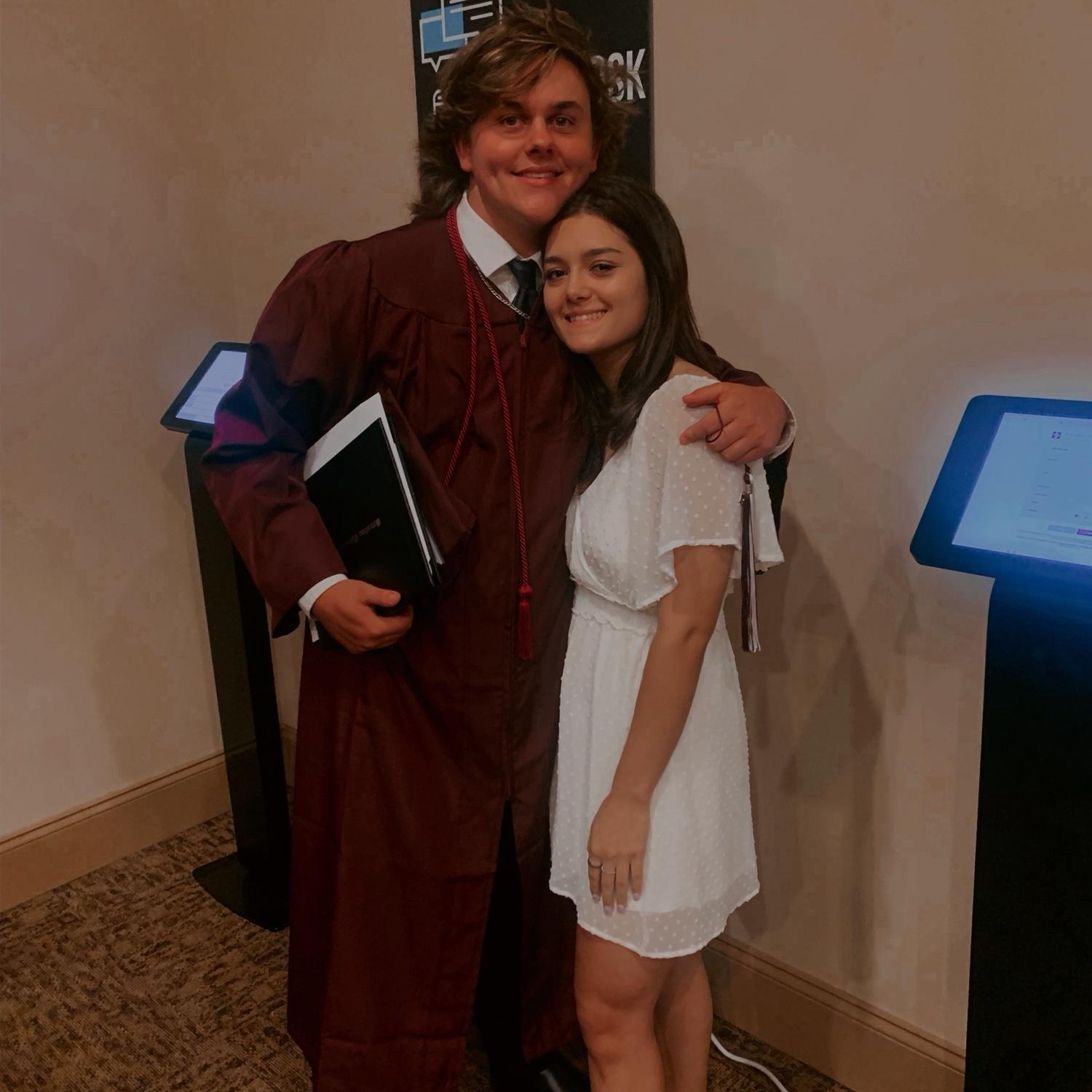 Noah’s high school graduation