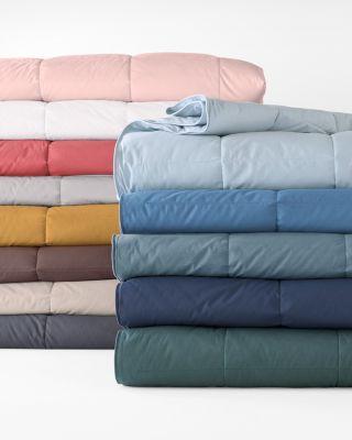 SAVE Garnet Hill Essential Down Comforter King in Birch