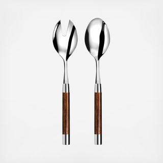 Conty Wood 2-Piece Salad Serving Set