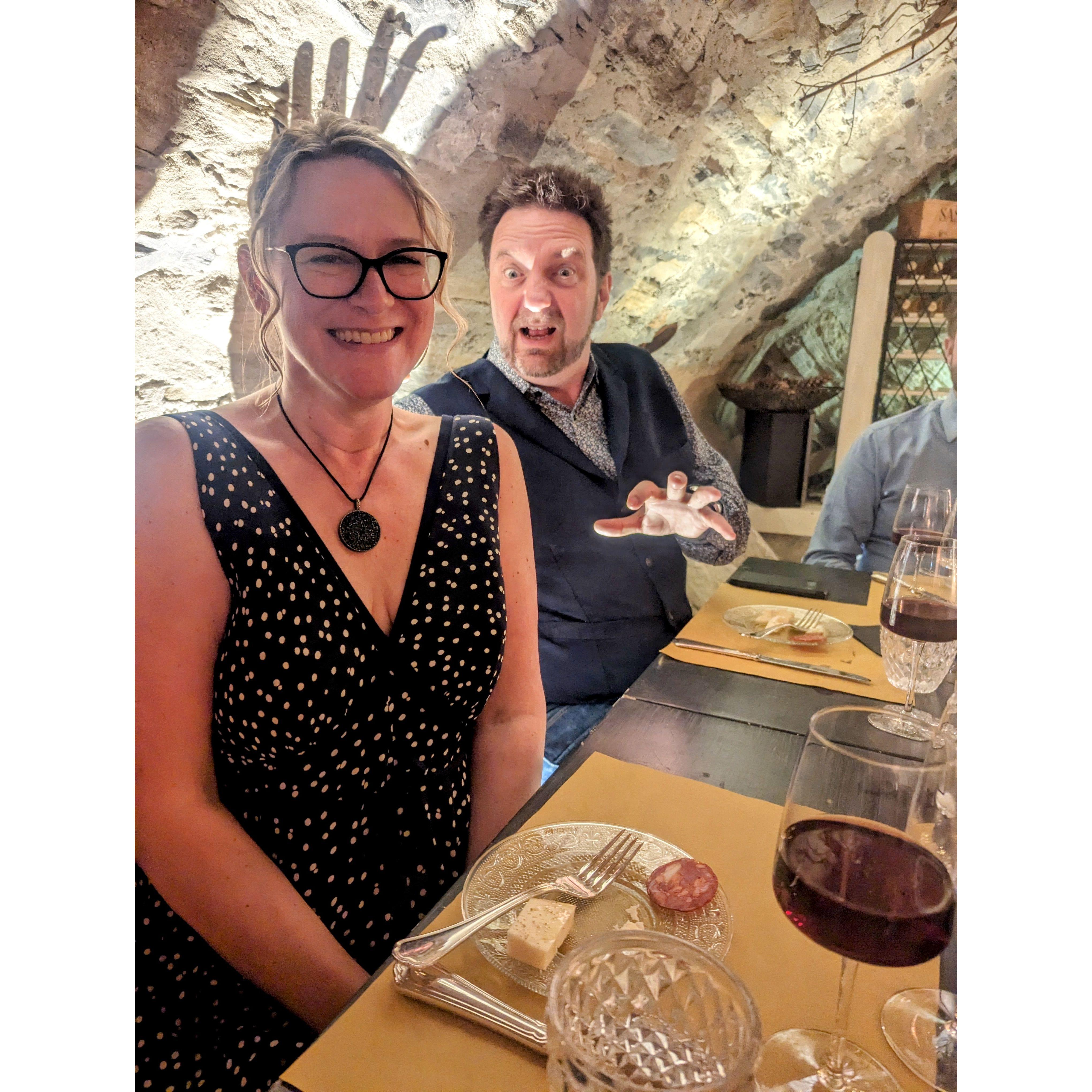 Nick and Emily's Rehearsal dinner in Como.