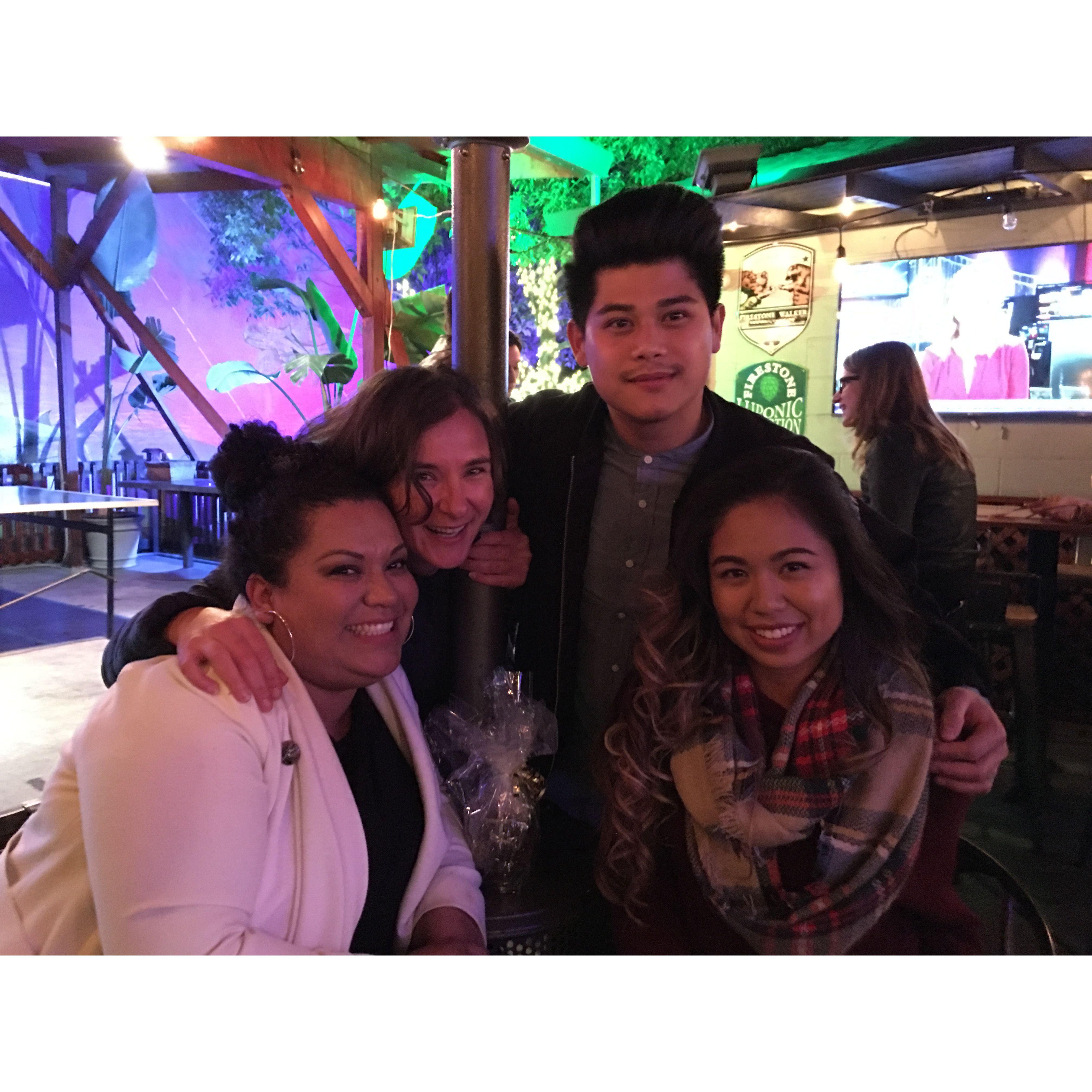 "The one with our first photo together"- featuring Dr. Gilman & Ana (December 2017)