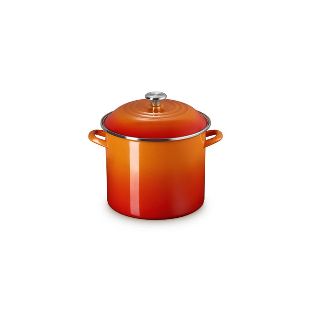Le Creuset Enamel on Steel 12-Quart Classic Round Stockpot