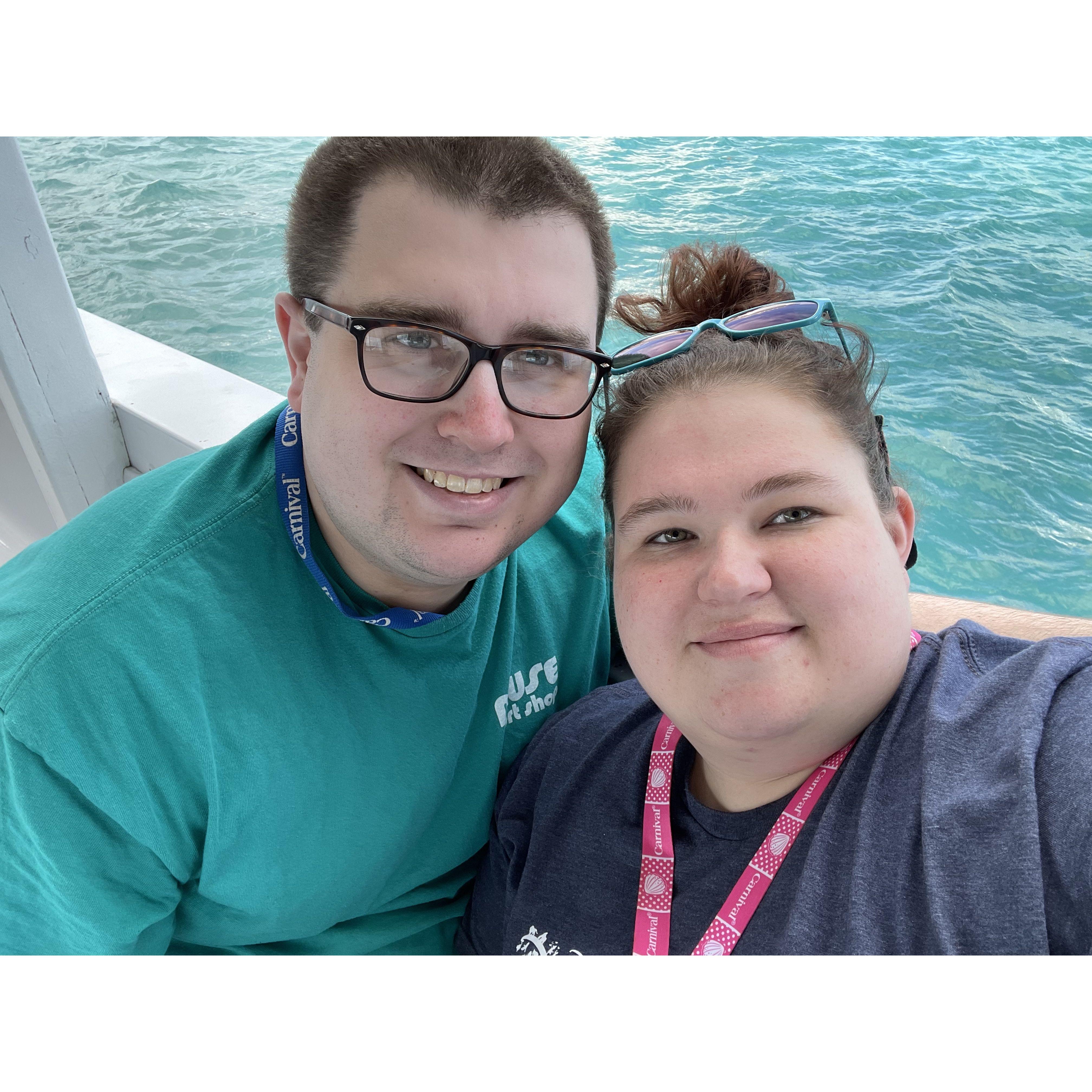Having fun in the islands!