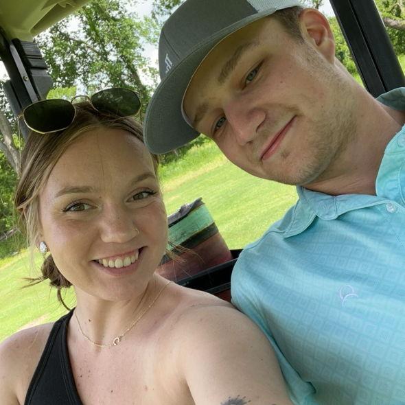 May 26, 2024: Colby goes golfing for the first time ever!