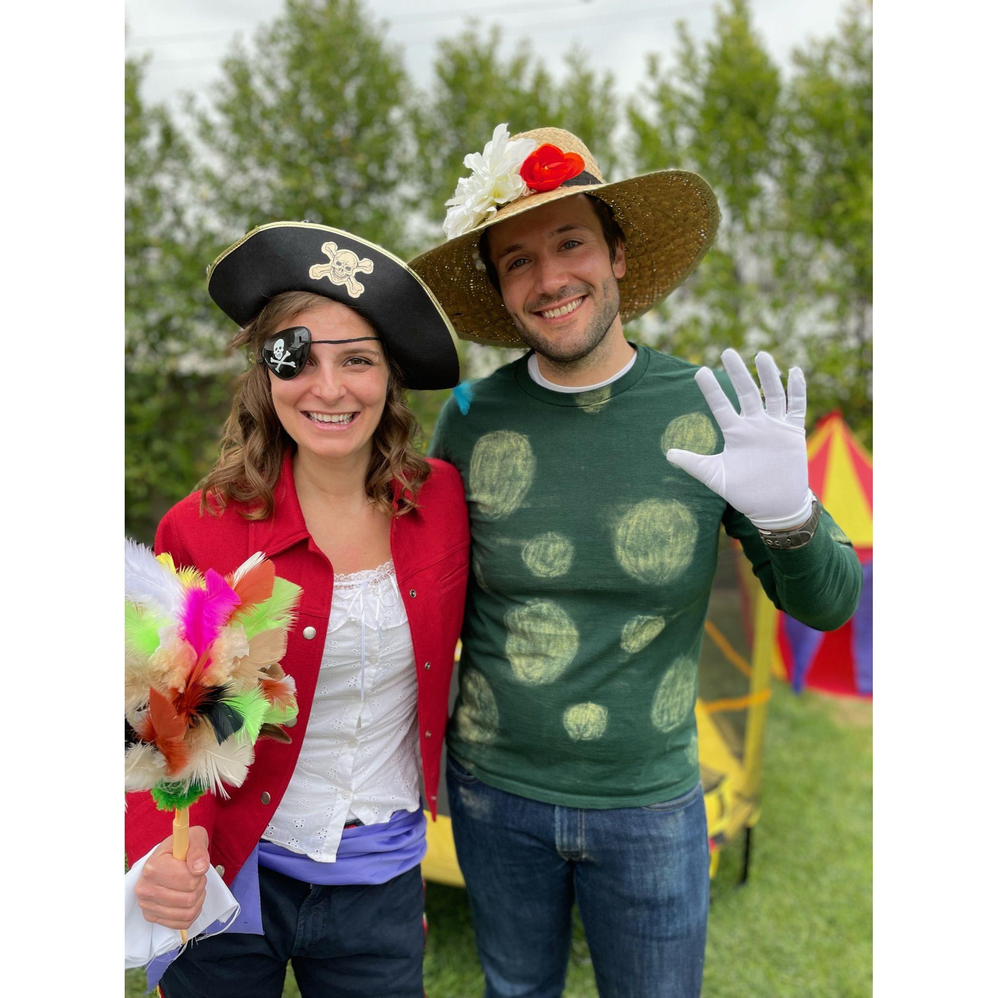 Can't Wiggle our way out of this party!