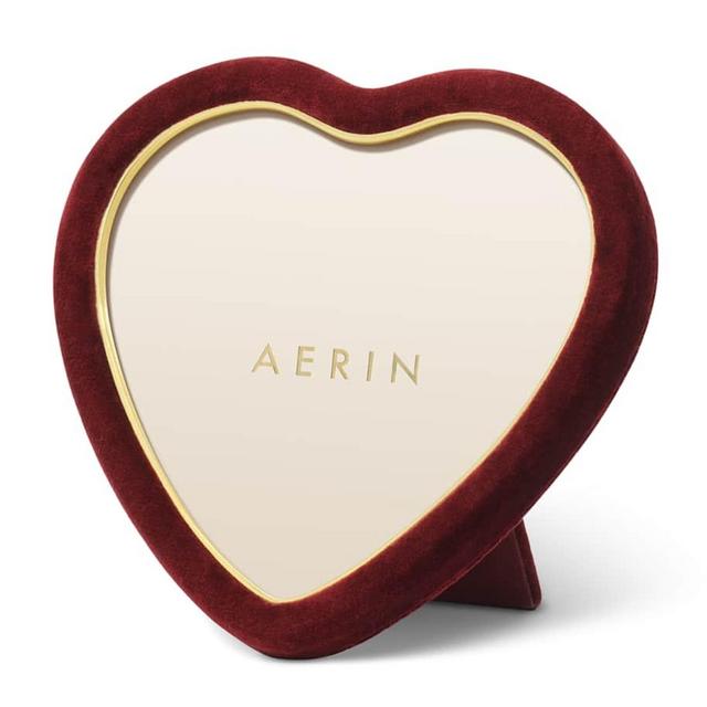AERIN Valentina Velvet Heart Frame