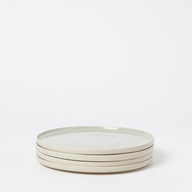 Shaker Stoneware Salad Plate, Set of 4