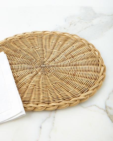 Juliska Braided Basket Oval Natural Placemat