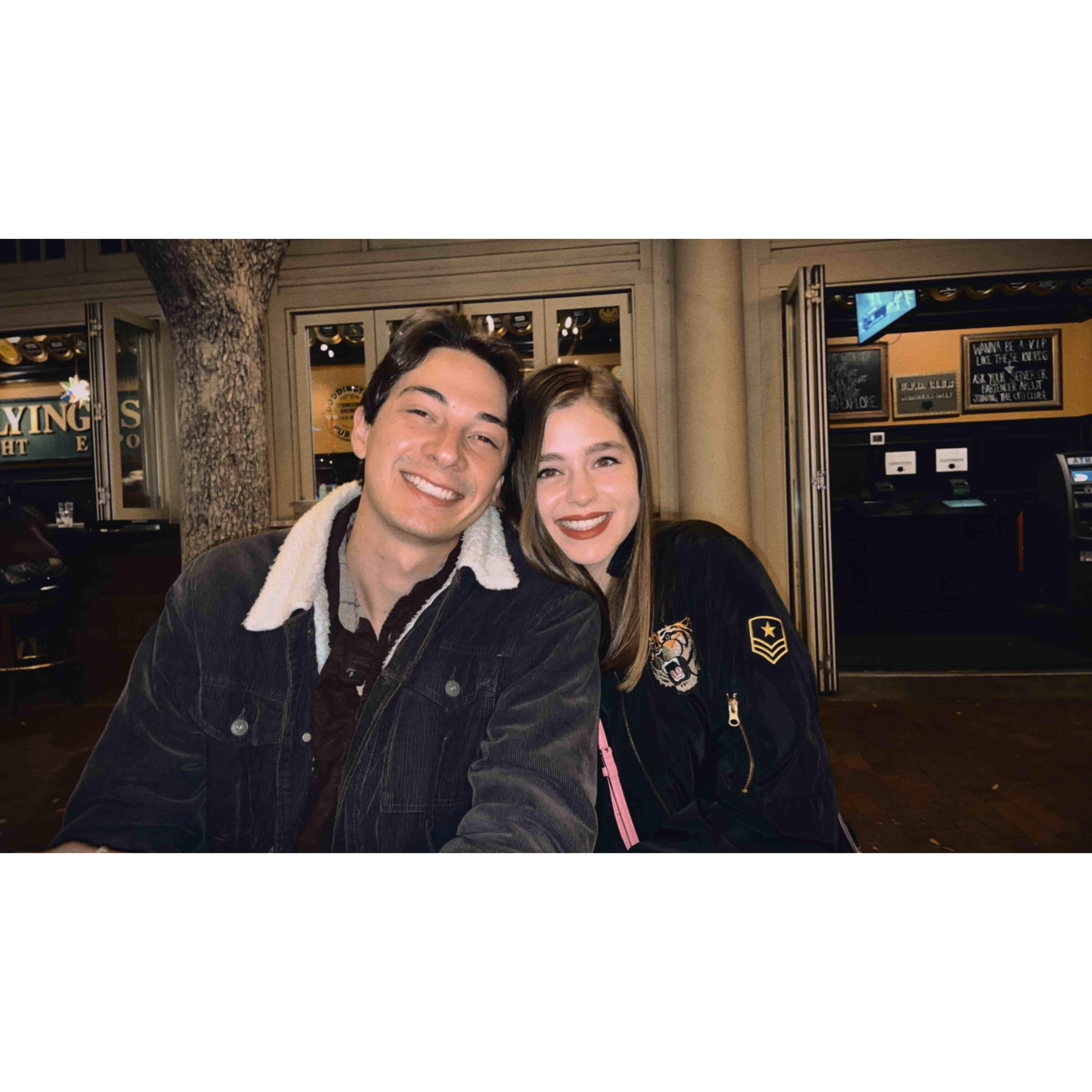 November 2020 - Senior year of college.