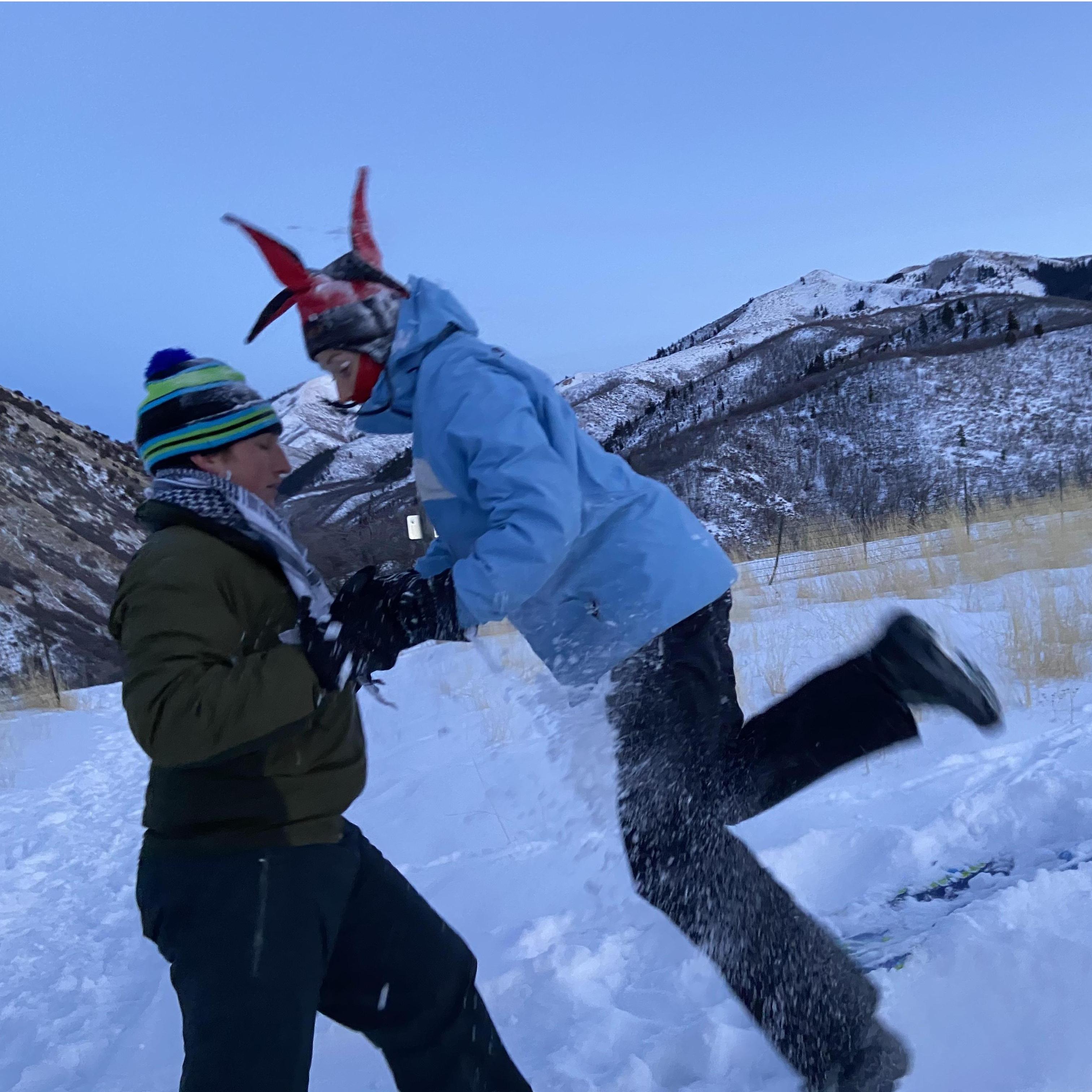 January 2020
Just moments later, Lexi would dive into a rock and badly bruise her hip. Dean and our beloved friend, JD would then take her to the instacare to find out she was completely fine.