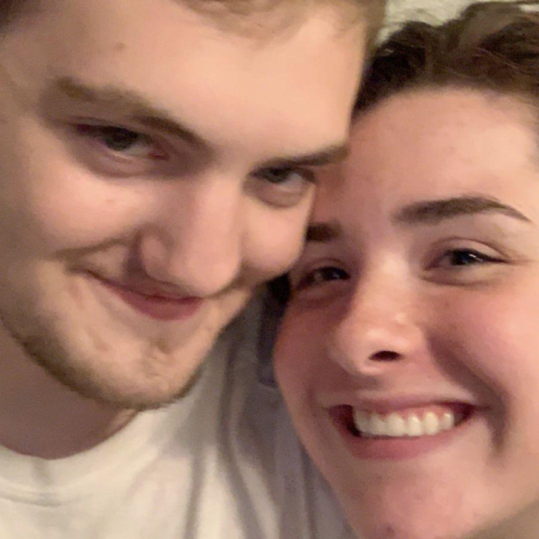 ~October 2018: Autumn likes this picture because they both look so young!