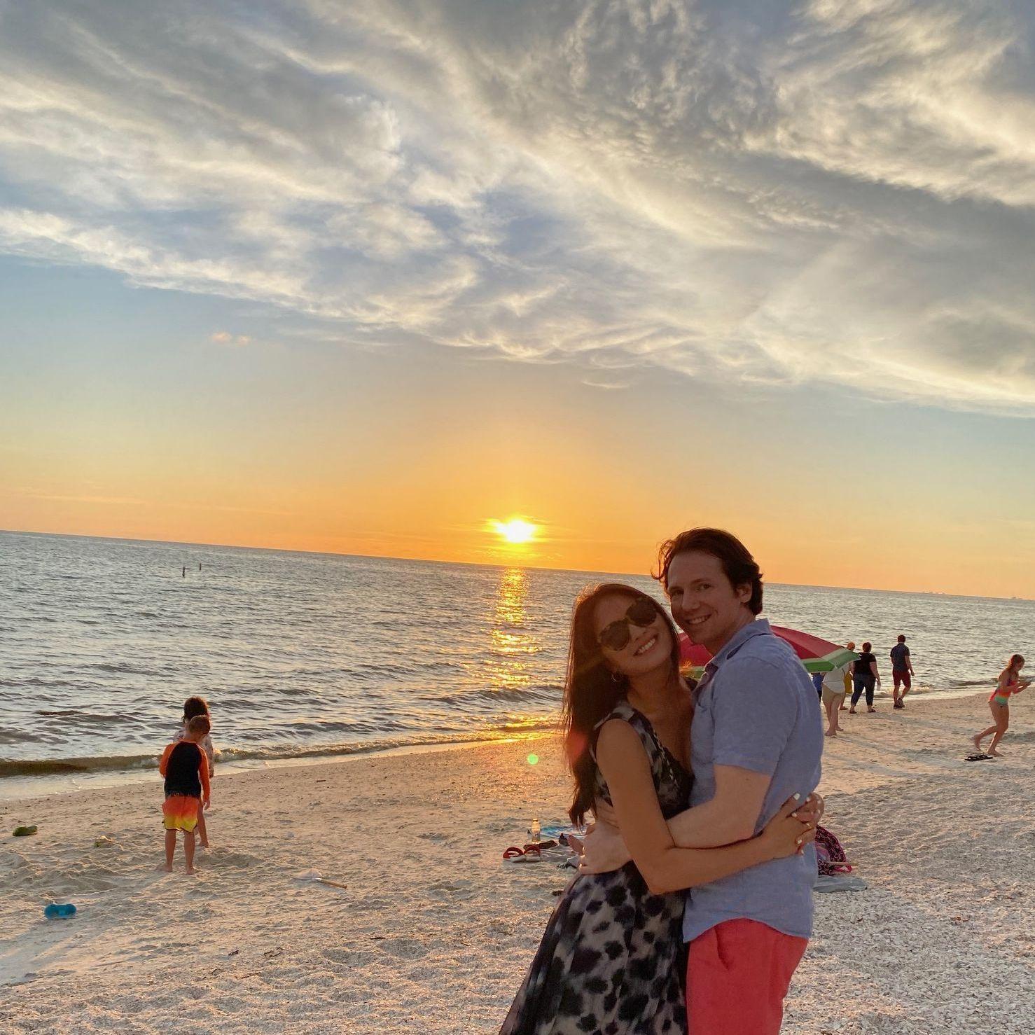 While Ra pursued her MBA in D.C., Dan spent some time in Miami, turning long distance into an opportunity to grow even closer—proving that no matter the miles, they were always on the same team.