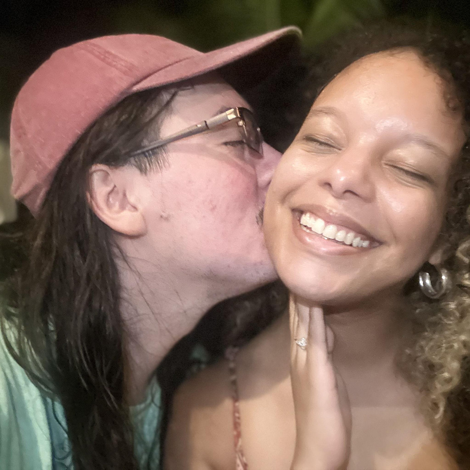 The day we got engaged! We were in Punta Cana at an amazing resort. <3