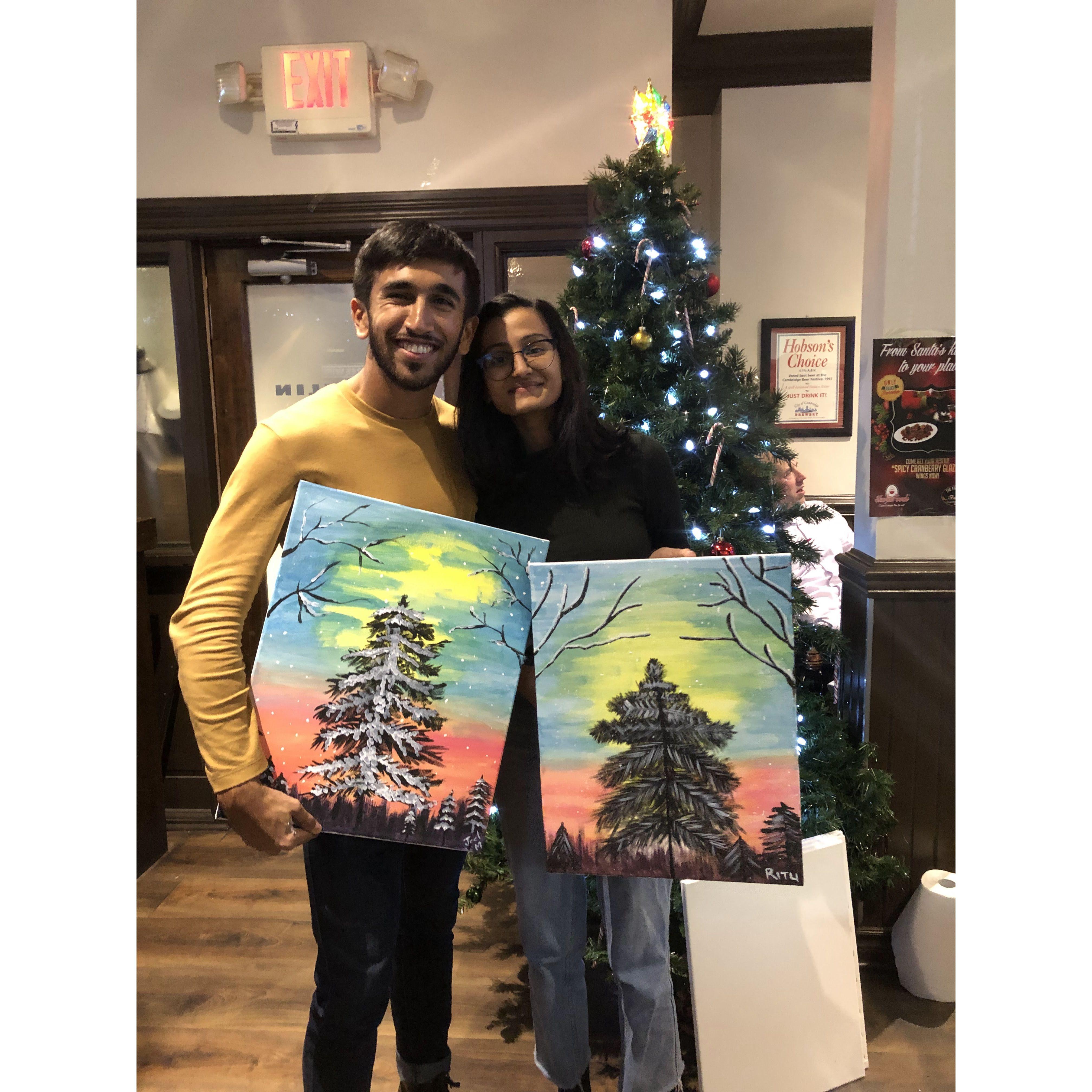 This tree was the WORST to paint