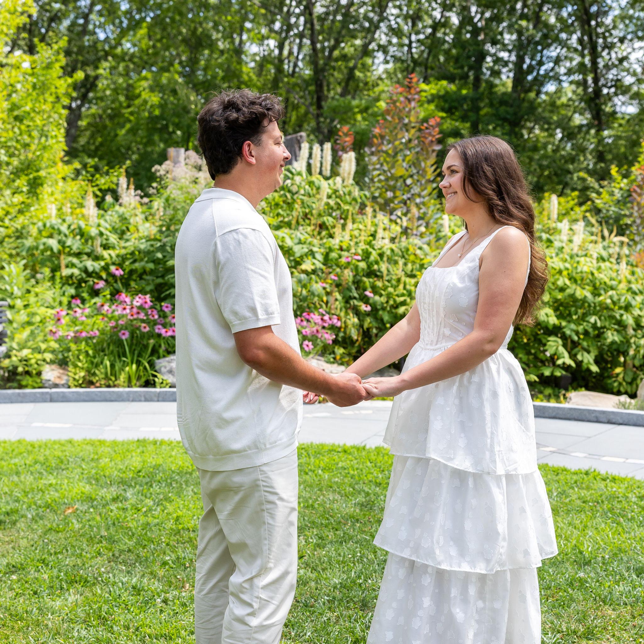 This is the same spot where Jon proposed!