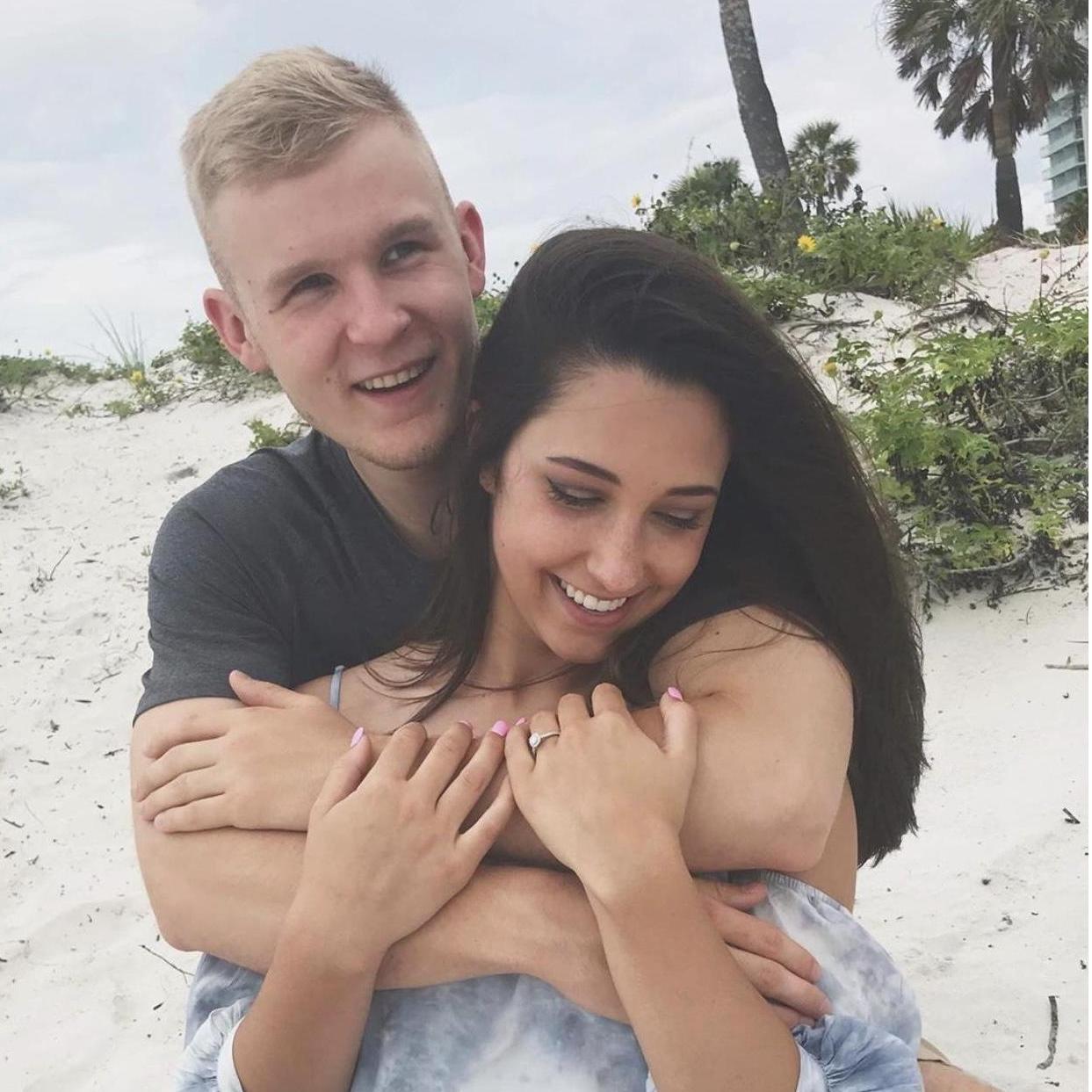 From the day we got engaged! ♥