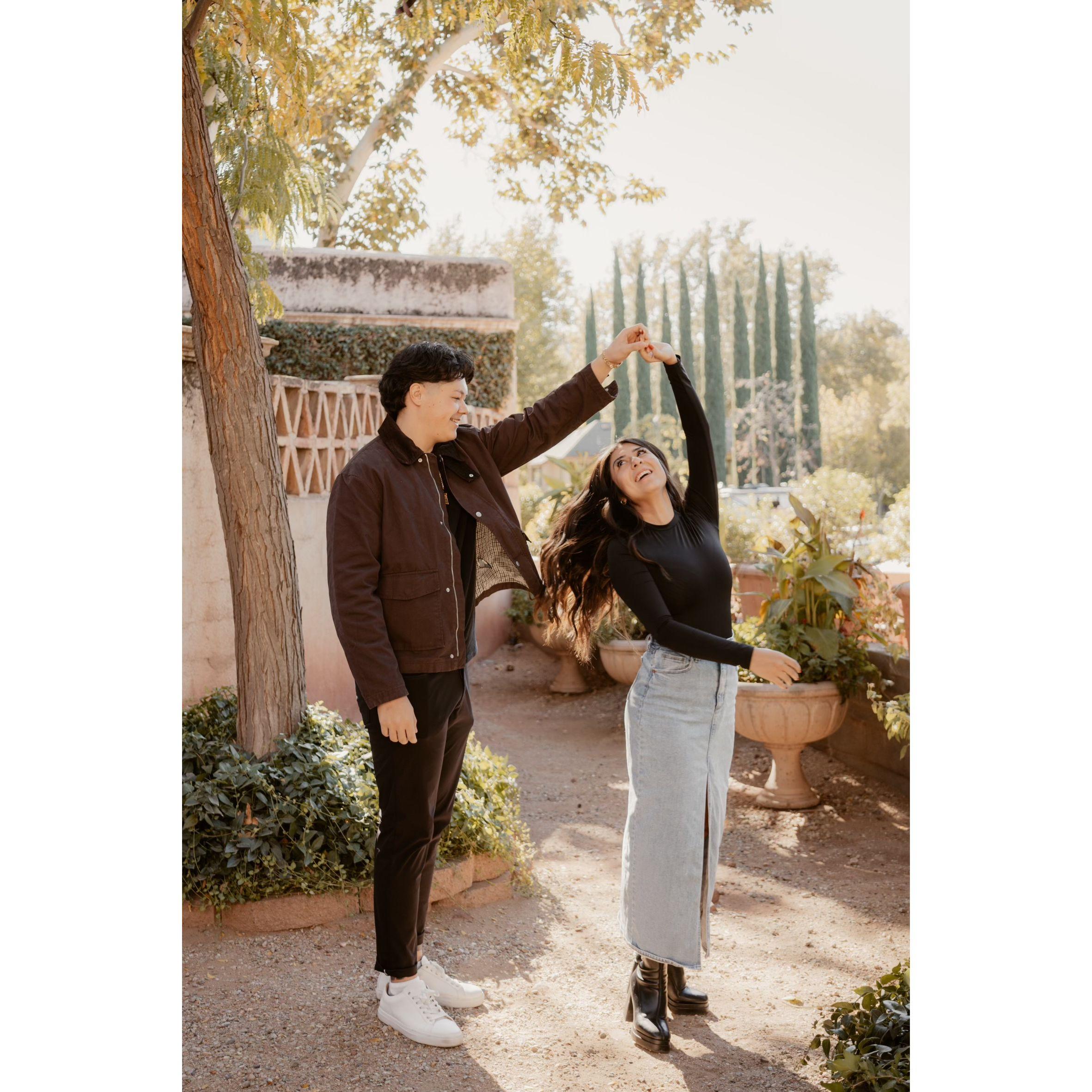 Day of the engagement!