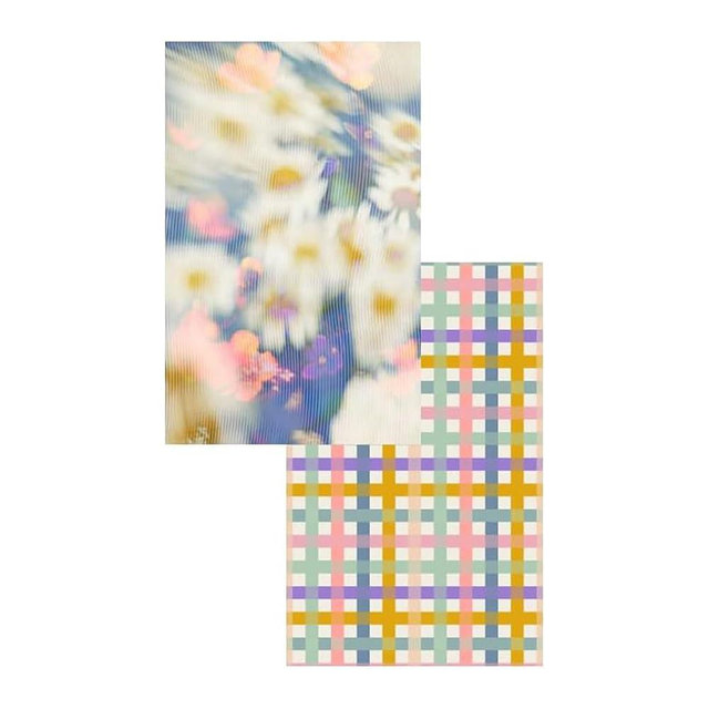 GEOMETRY Spring Kitchen Towels - Quick Dry Microfiber Cloth Spring & Summer Dish Towels for Kitchen Drying - Premium Quick Dry Towel - Soft Flora, 18" x 30" - 2-Pieces