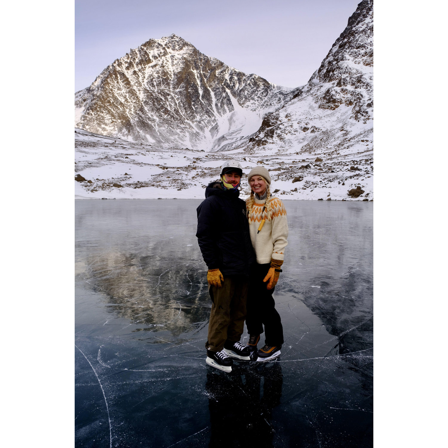 Ice skating in AK