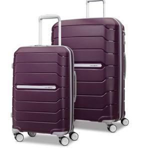 Freeform 2 Piece Set | Hardside Luggage Set | Samsonite Amethyst Purple