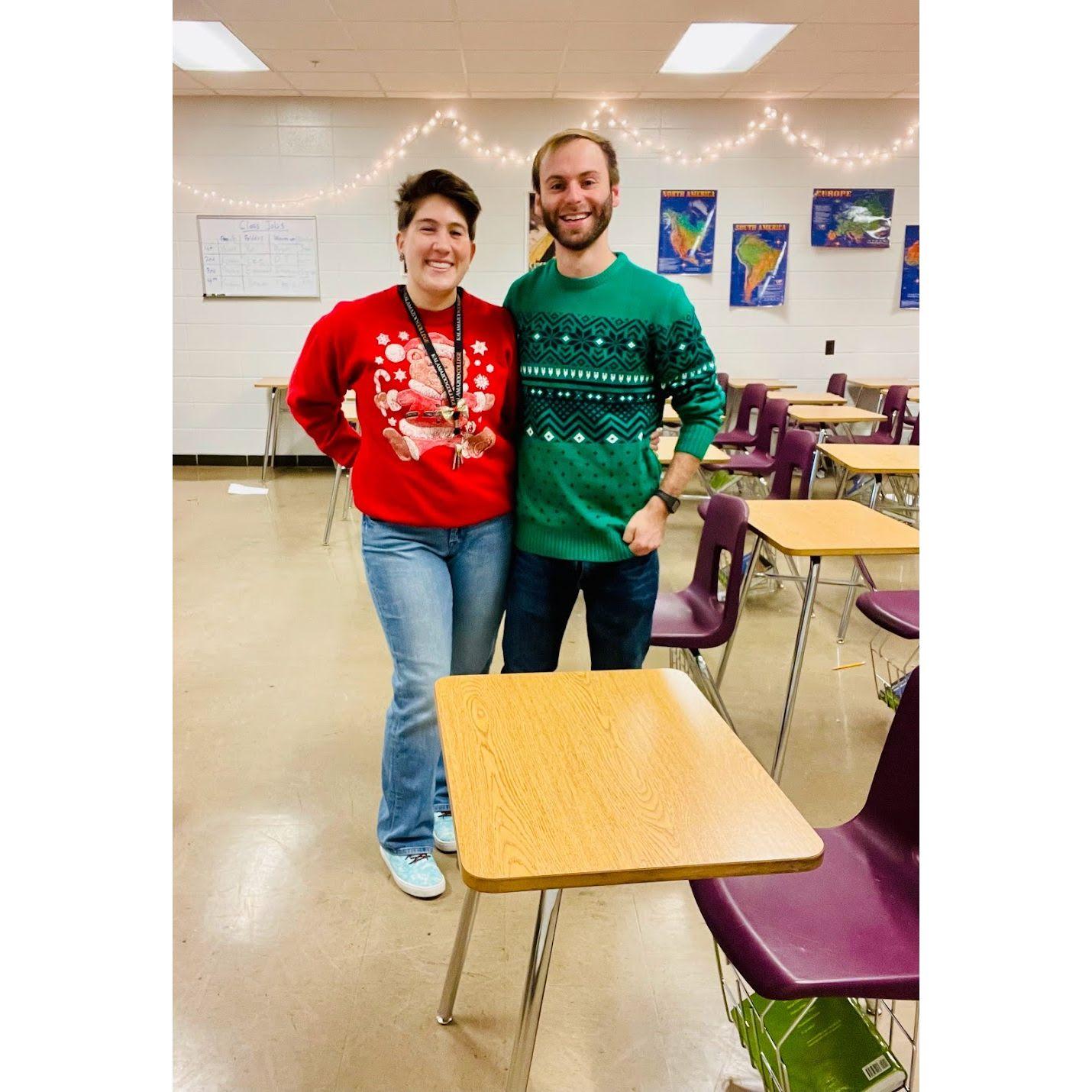Holiday sweater day: 12/16/22