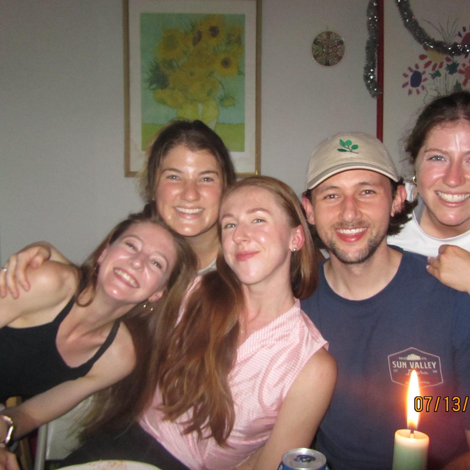 We threw a lot of dinner parties at Savage Road. Amber Bailey came to Charleston to dance with Unbound Ballet Project the summer of 2024 and I loved introducing her to all our friends!