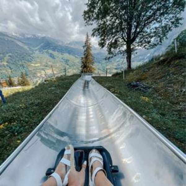 Toboggan in Switzerland