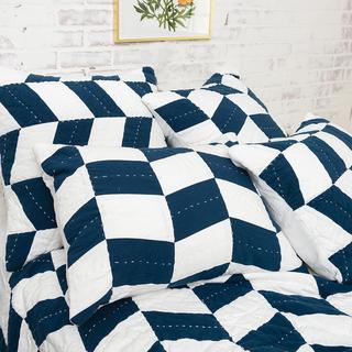 Herringbone Patch Sham