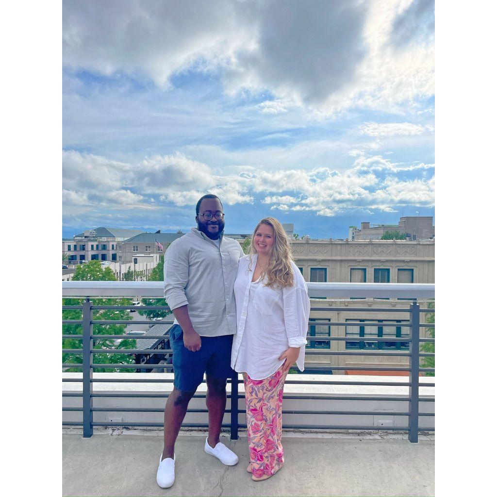 We celebrated our 2nd year anniversary in Asheville the weekend after we moved in together!