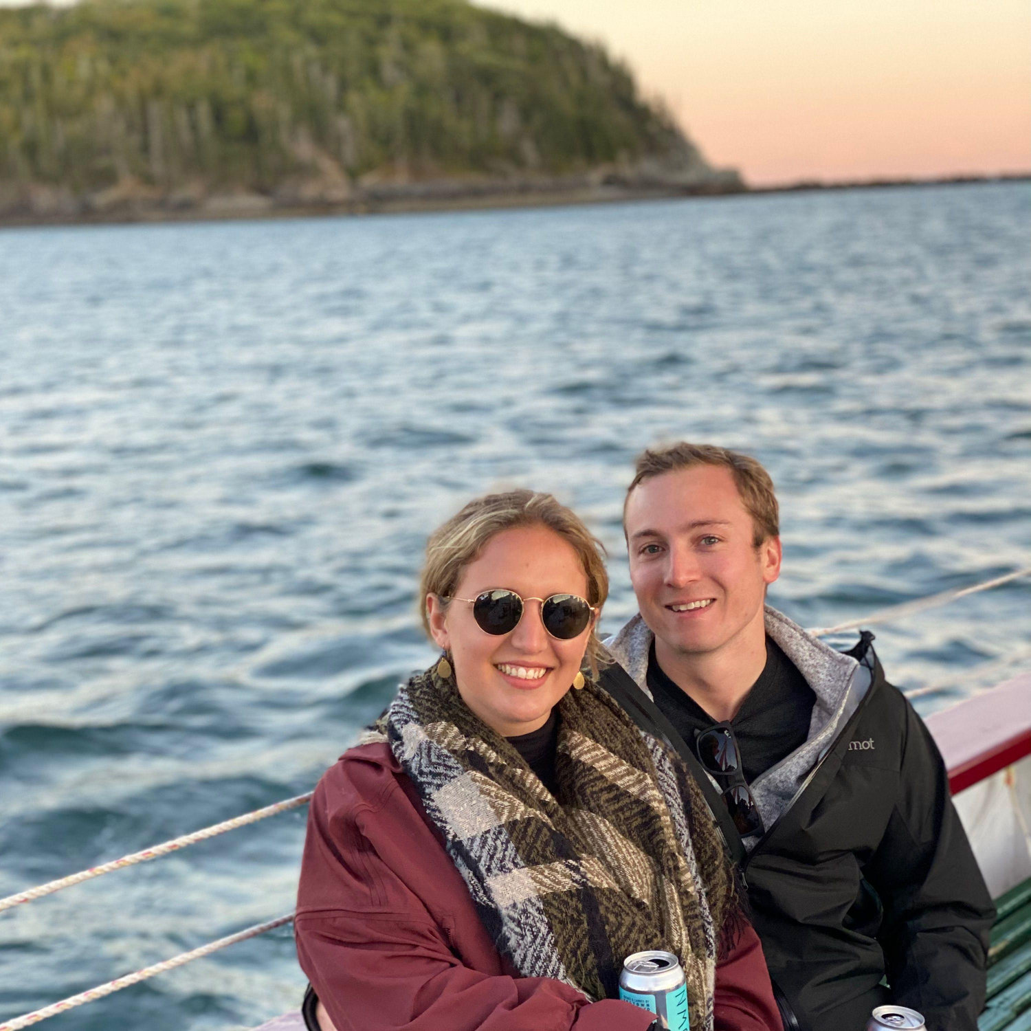Our first vacation as a couple in Acadia, ME. This trip kicked off our "yak-pack" (pack is generous, so far it's just Maddie and Dillon in a blowup kayak!)