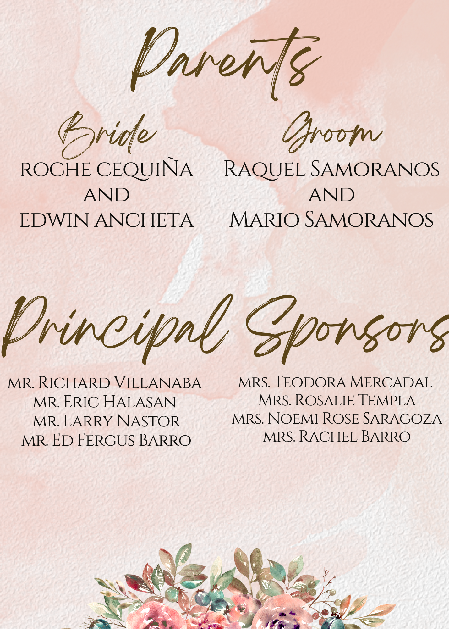 The Wedding Website of Ched Cequiña and Bjay Samoranos