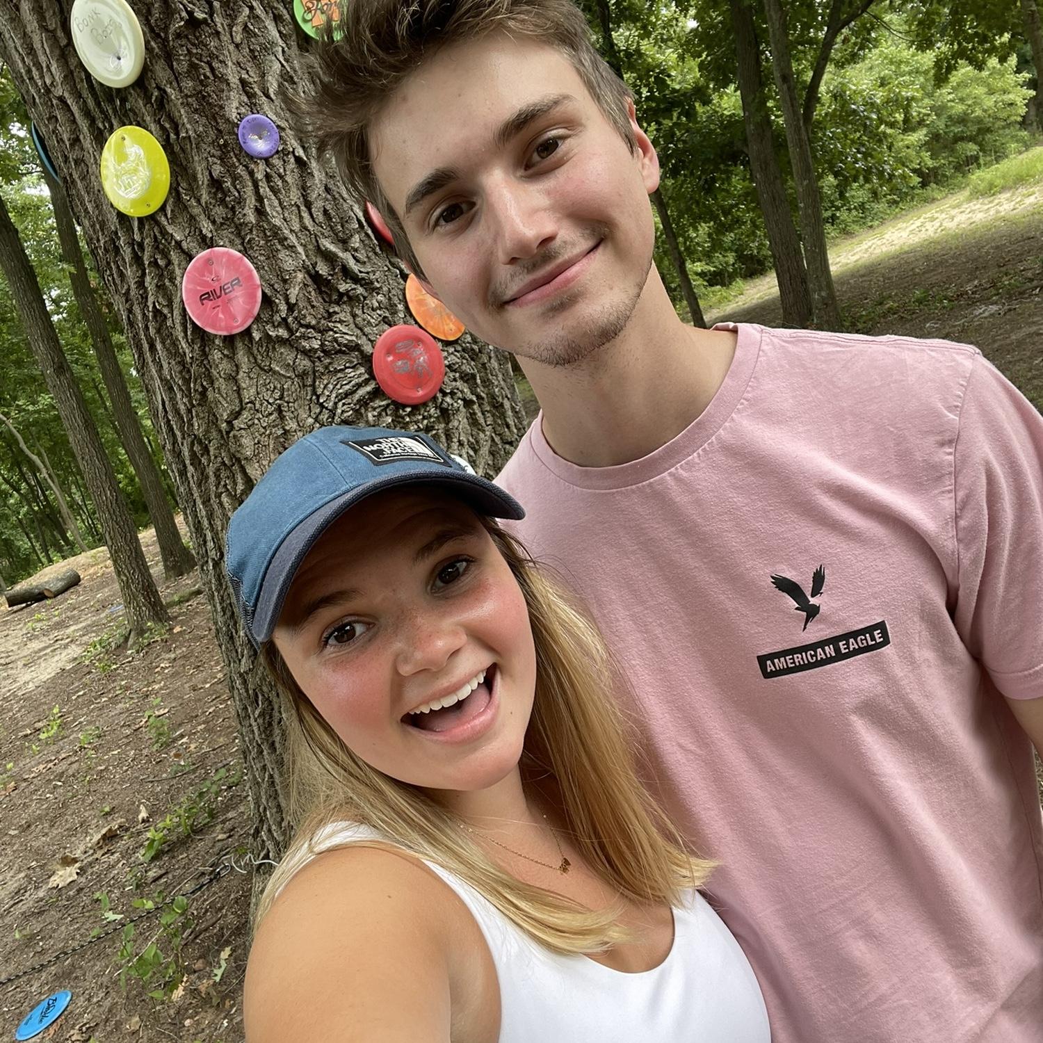 This was at our favorite Disc Golf Course in NJ