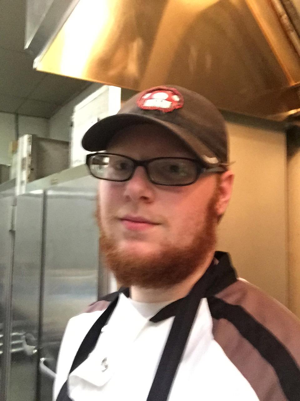 Matthew is probably going to kill me for this.. but this was the first photo he sent me, I don’t know if it was the hat or the beard that got me.. probably the beard!
