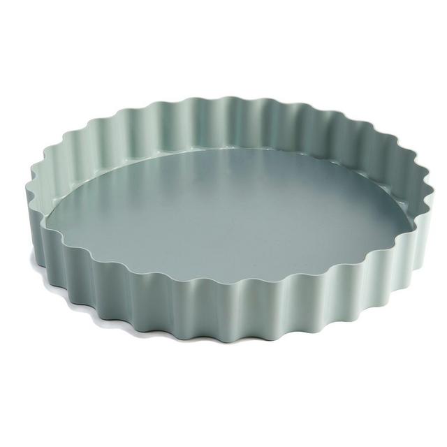 Jamie Oliver Carbon Steel 10-Inch Round Tart Pan in Blue