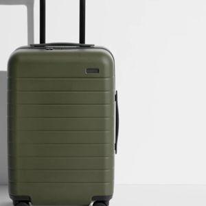 Hard Shell Carry-On Suitcase: Olive Green | Away