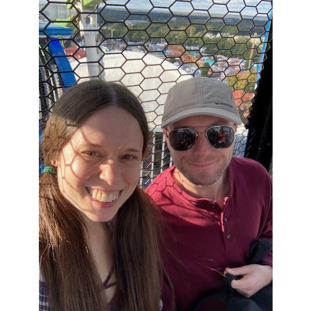 2022
Our second annual trip to the NC State Fair. Still don't know how I got Josh on the ferris wheel.