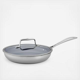 2-Piece Nonstick Fry Pan Set with Lid