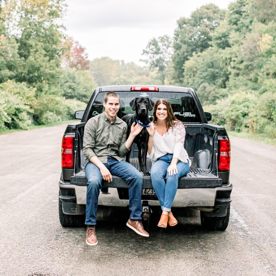 Engagement at High Cliff State Park