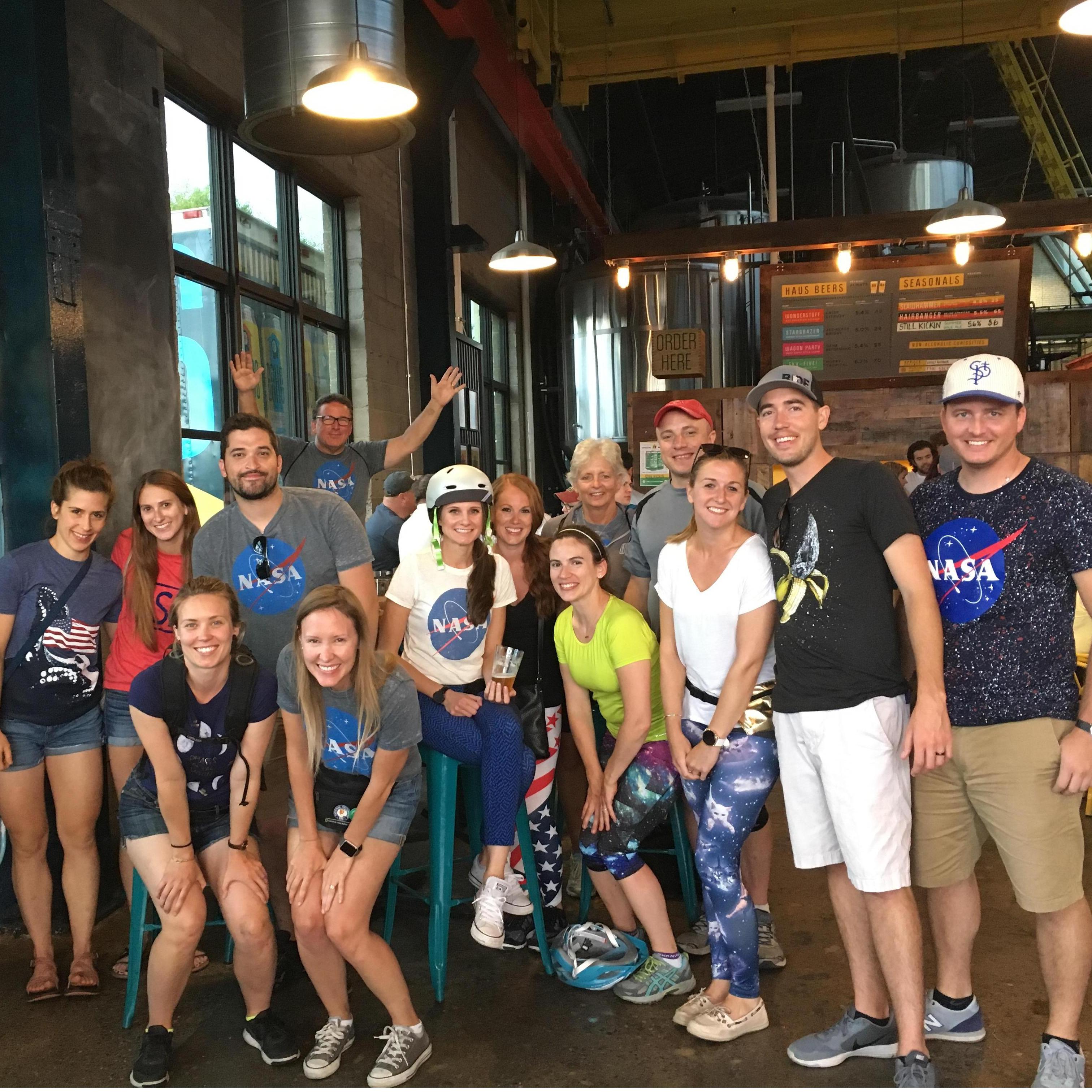 Neil Armstrong bike pub crawl