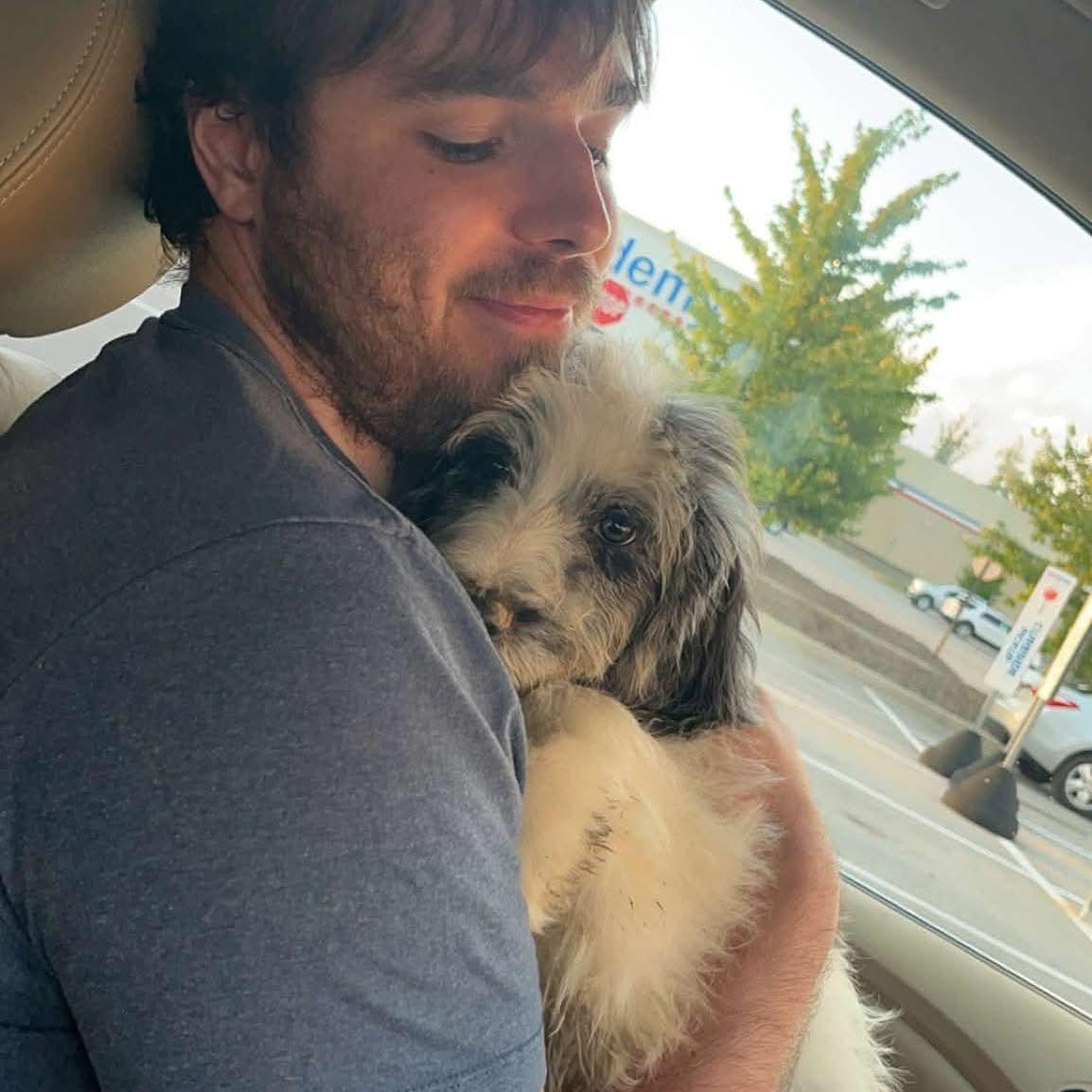 When we adopted our fur baby, Atlas <3