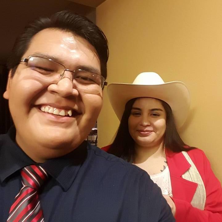 Love Amber in a Cowboy hat!