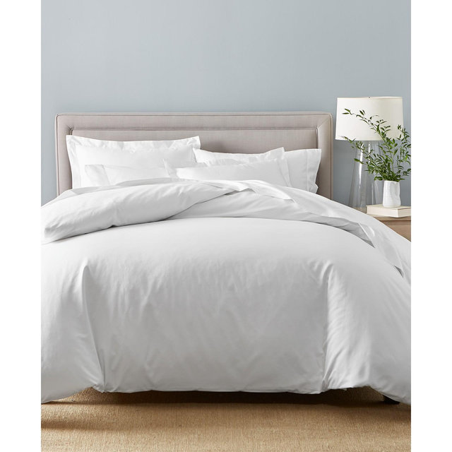 Charter Club Damask 100% Supima Cotton 550 Thread Count 2 Pc. Duvet Cover Set, Twin, Created for Macy's