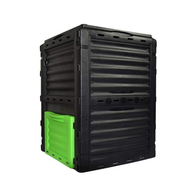 EJWOX Garden Compost Bin from BPA Free Material, 80 Gallon(300 L), Easy Assembling, Large Capacity, Fast Creation of Fertile Soil