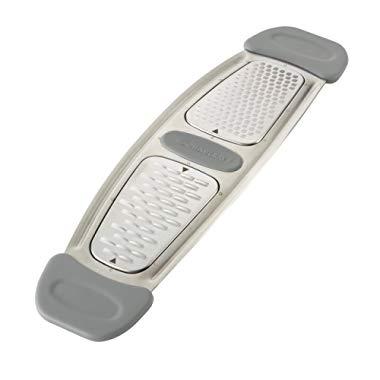 Rachael Ray 47902 Multi Stainless Steel Grater, Gray