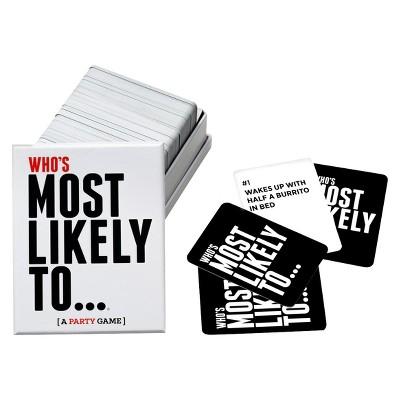 Publisher Services - Who's Most Likely To - A Party Game