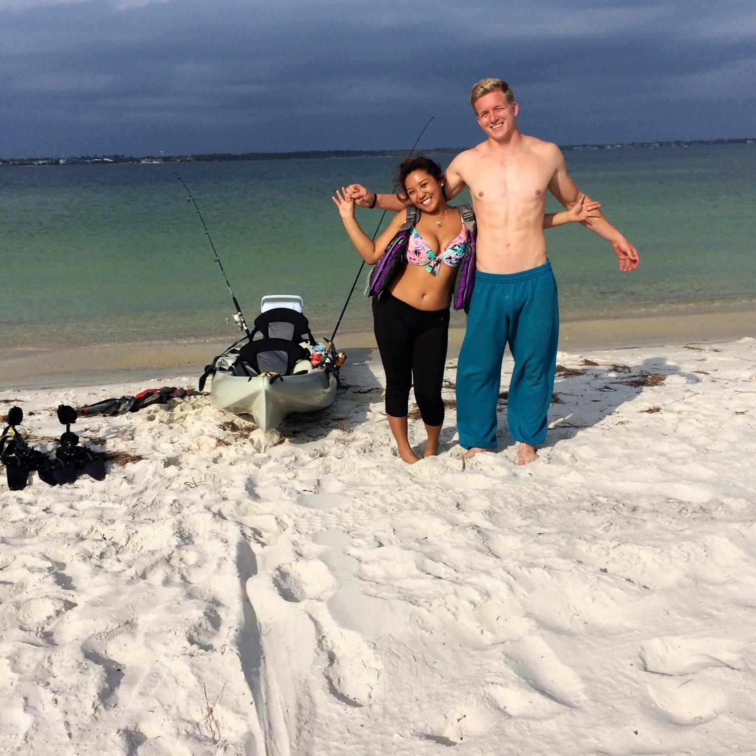 Kayak fishing date
